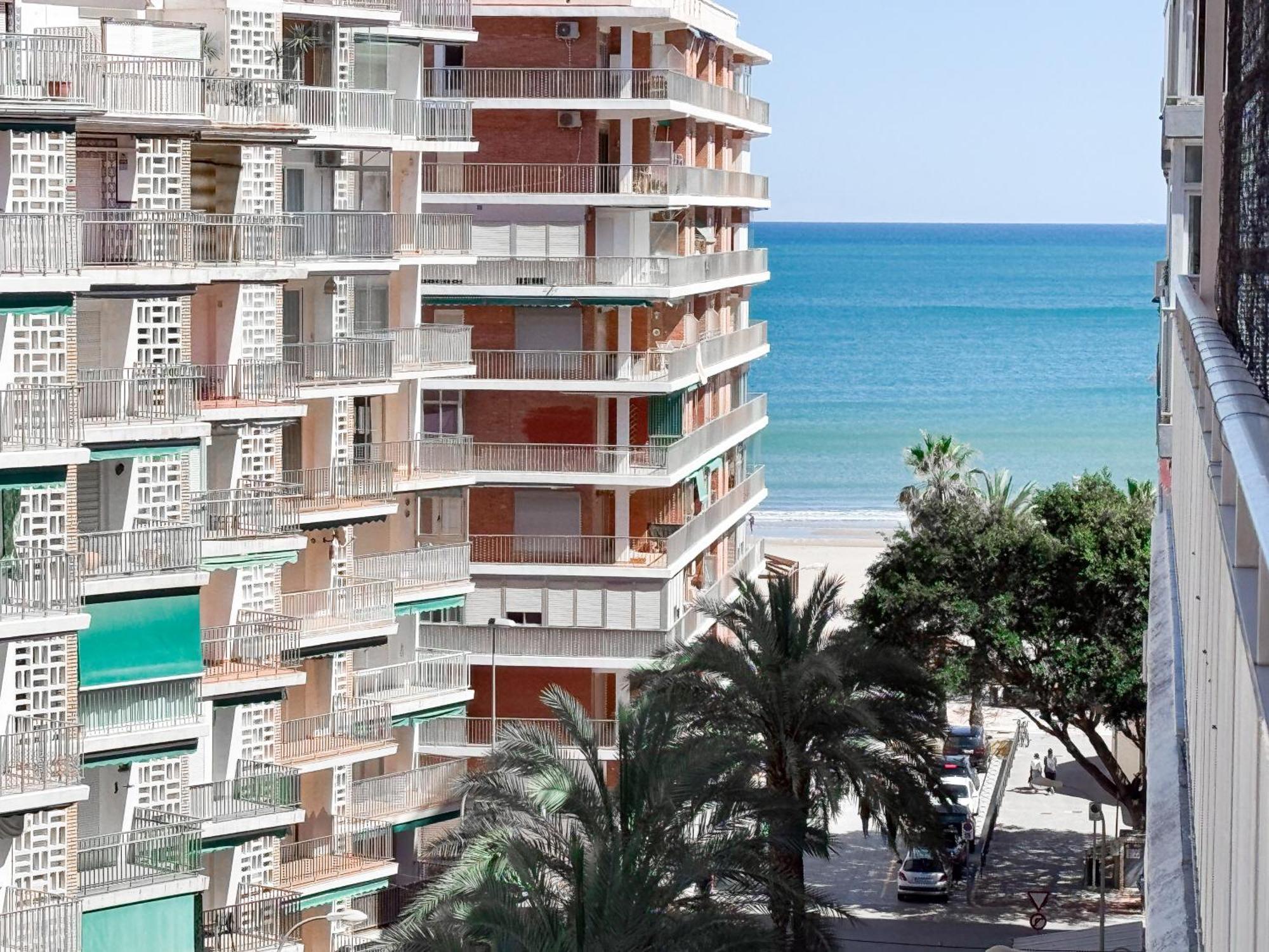Nuevo, A 50 Metros De La Playa Y Con Vistas Al Mar Apartamento Cullera Exterior foto